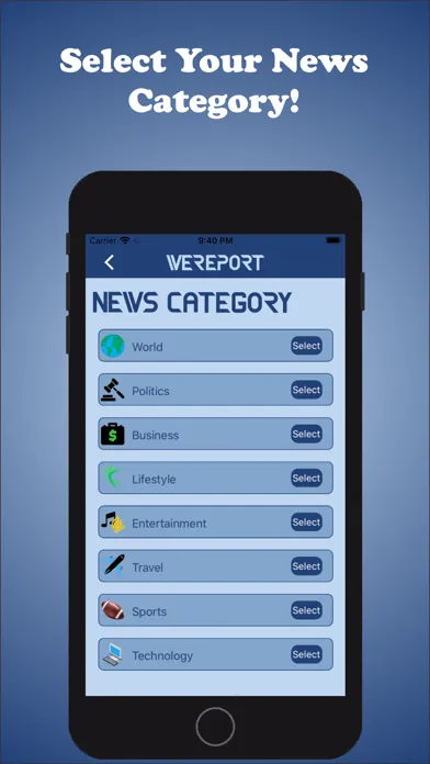 Tangkapan layar WeReport News